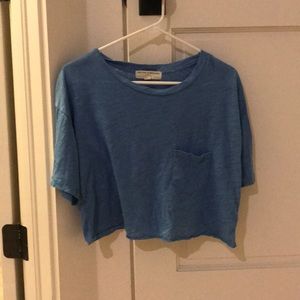 UO cropped tee